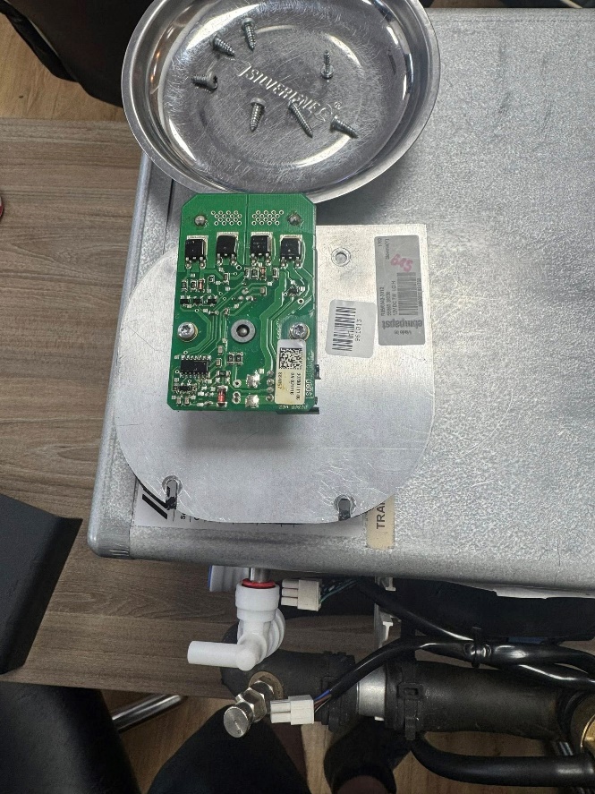 Electronic component repair work